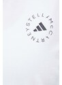 adidas by Stella McCartney tricou femei, culoarea alb HR9167