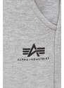 Alpha Industries pantaloni de trening Basic Jogger SL culoarea gri 116370.17-grey