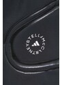 adidas by Stella McCartney pantaloni scurți de alergare Truepace culoarea negru, cu imprimeu, high waist