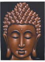 Magazincristale Tablou Buddha - Finisat cu Nisip de Cupru