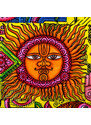 Magazincristale Panza tablou Pictat Manual din Bumbac - Soare