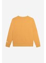 Timberland bluza copii Sweatshirt culoarea portocaliu, neted