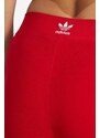 adidas Originals colanți femei, culoarea roșu, cu imprimeu IB7382-red