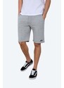 Alpha Industries pantaloni scurți Basic bărbați, culoarea gri 116363.17-grey