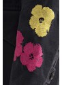 Maharishi geacă Flowers x Warhol bărbați, culoarea negru, de tranziție 3675.BLACK-BLACK