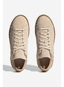 adidas Originals sneakers din piele întoarsă Stan Smith Crepe culoarea bej, HQ6837 HQ6837