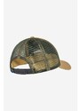 Fjallraven șapcă Vardag culoarea maro, cu imprimeu F78139