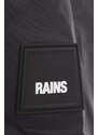 Rains geacă Fuse Jacket femei, culoarea negru, de tranziție, oversize 15400-BLACK.