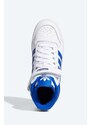 adidas Originals sneakers din piele Forum Mid J culoarea alb, FZ2085 FZ2085-white