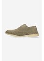 Astorflex pantofi de piele întoarsă Derby Uomo bărbați, culoarea gri COASTFLEX.001-STONE