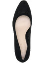 Pantofi dama, Epica, JIXQ675-X786-P8563BT-01-I-Negru, elegant, piele intoarsa, cu toc, negru (Marime: 35)