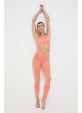 Roxy jambiere de yoga Everyday culoarea portocaliu, melanj