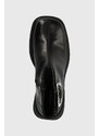 Vagabond Shoemakers cizme de piele DORAH femei, culoarea negru, cu toc drept, 5642.201.20