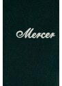 Mercer Amsterdam jacheta bomber din lana culoarea verde, de tranzitie