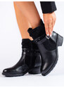 GOODIN Shelvt women's ankle boots with decorative belt