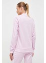 adidas Originals bluza femei, culoarea roz, cu imprimeu