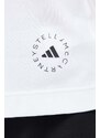 adidas by Stella McCartney top femei, culoarea alb IB6858