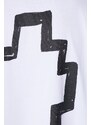 Marcelo Burlon tricou din bumbac Tempera Cross culoarea alb, cu imprimeu