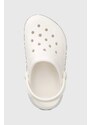 Crocs slapi copii CROCBAND CLEAN CLOG culoarea alb