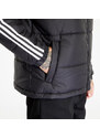 adidas Originals Jachetă de iarnă pentru bărbați adidas Adicolor Reversible Jacket Black/ Collegiate Green