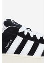 adidas Originals sneakers din piele întoarsă Campus 00S HQ8708 culoarea negru HQ8708-black