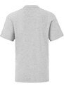 Grey children's t-shirt in combed cotton Fruit of the Loom
