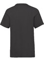 Black Fruit of the Loom Cotton T-shirt