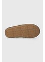Barbour papuci din piele intoarsa Ellery culoarea maro, LSL0030BE51