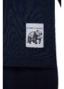 Trendyol Navy Blue Label Detailed Knitted Pajamas Set