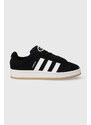 adidas Originals sneakers din piele întoarsă culoarea negru HQ6638
