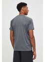 Nike tricou de antrenament culoarea gri, neted