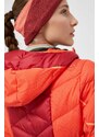 LA Sportiva geaca sport din puf Bivouac culoarea rosu