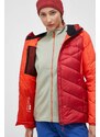LA Sportiva geaca sport din puf Bivouac culoarea rosu