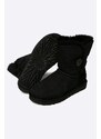 UGG cizme de zăpadă Bailey Button II femei, culoarea: negru, cu toc plat, model căptușit 1016226.BLK