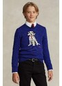 Polo Ralph Lauren pulover de bumbac pentru copii light