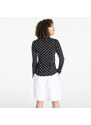 Tricou pentru femei Comme des Garçons PLAY Long Sleeve Tee Black