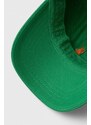 Polo Ralph Lauren șapcă de baseball din bumbac culoarea verde, cu imprimeu 710667709