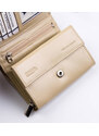 Portofel dama din piele naturala Rovicky PTR-R-RD-02-GCL-Q-3806 B