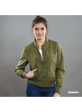 Jachetă bomber pentru femei Urban Classics Ladies Light Bomber Jacket Olive