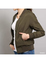 Jachetă bomber pentru femei Urban Classics Ladies Light Bomber Jacket Green
