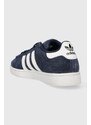 adidas Originals sneakers din piele întoarsă Campus 2 culoarea bleumarin, ID9839