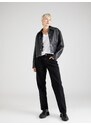 Calvin Klein Jeans Tricou gri deschis / alb