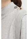 Bruuns Bazaar pulover femei, culoarea gri, light, cu turtleneck