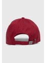 Tommy Hilfiger șapcă de baseball din bumbac culoarea bordo, uni AM0AM12035