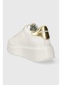 Karl Lagerfeld sneakers din piele ANAKAPRI culoarea alb, KL63510A