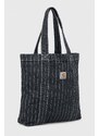 Carhartt WIP geantă Orlean Tote Bag culoarea negru, I033007.1XX06