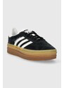 adidas Originals sneakers Gazelle Bold culoarea negru, IE0876