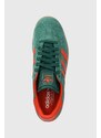 adidas Originals sneakers din piele întoarsă Gazelle culoarea verde, IG6200