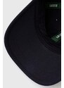 Lacoste șapcă de baseball din bumbac culoarea bleumarin, cu imprimeu, RK3523 001