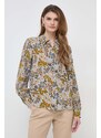 Weekend Max Mara cămașă de mătase cu guler clasic, regular 2415110000000